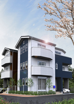 分譲住宅CGパース